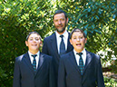Chazan Braun and sons, Yisroel and Yehuda